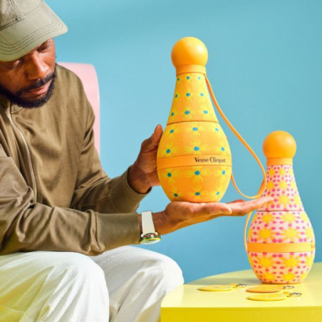 Champagne Rosé Veuve Clicquot Champagne Cooler SUN TOTEM Limited Edition Yinka Ilori 75 cl