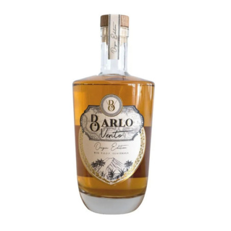 BARLOVENTO VSOP ORIGIN Rum 47% ABV Guatemalan rum aged in Occitanie 70 cl