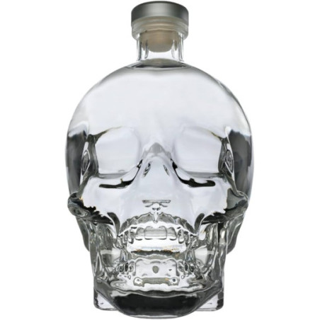 CRYSTAL HEAD VODKA 1.75L Skull-shaped bottle