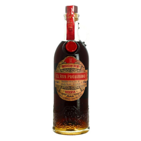 El RON PROHIBIDO Solera 12 Mexico Rum