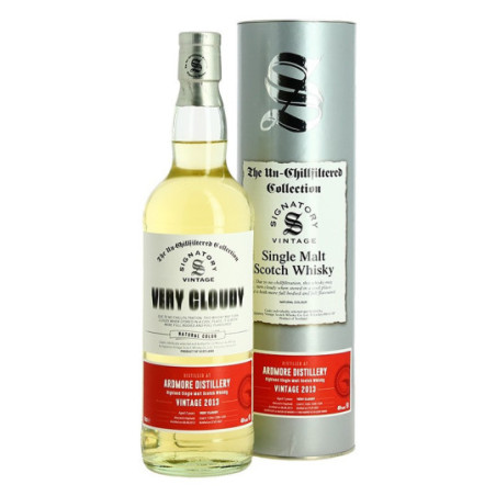 Ardmore 2013 Very Cloudy Highlands Single Malt Whiskey Signatory Vintage 70 cl
