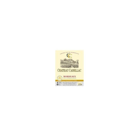 Chateau Cassillac Red Bordeaux Wine