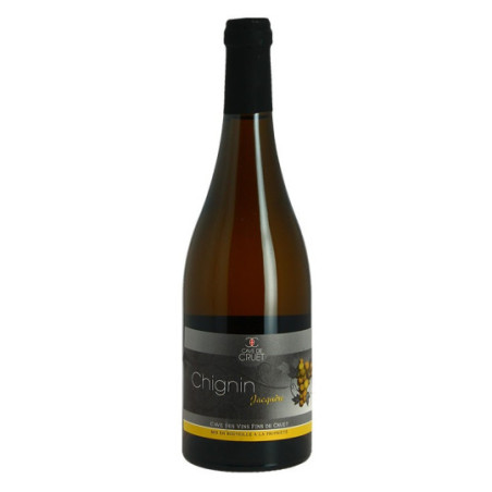 Chignin Savoie White Wine by Cave de Cruet 50 cl