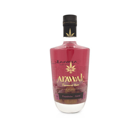 ARAWAK RASPBERRY and LYCHEE Flavoured Rum 70 cl