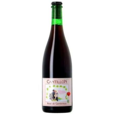 Lambic BeerCANTILLON Rosé de GAMBRINUS 75 cl