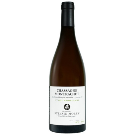 Sylvain Morey White CHASSAGNE MONTRACHET 1er Cru CHAMPS GAINS 2024 75 cl