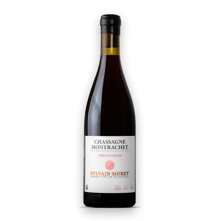 Red CHASSAGNE MONTRACHET Village 2024 par SYLVAIN MOREY 75 cl