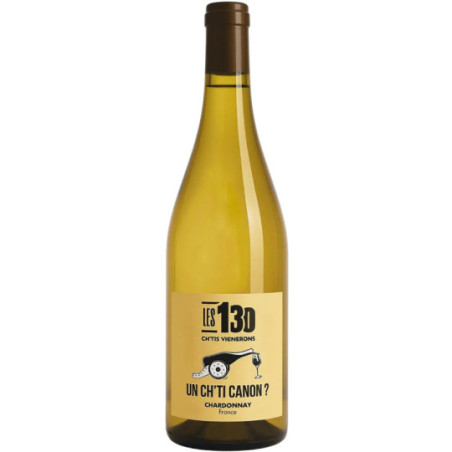 UN CH'TI CANON LES 130 75 cl Chardonnay White Wine from Northern France