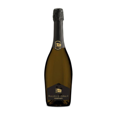 Sparkling Chardonnay Wine BULLES D'OPALE LES 130 BRUT from Northern France 75 cl