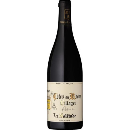 Domaine de La SOLITUDE Red Côtes du Rhône Villages 2024 75 cl