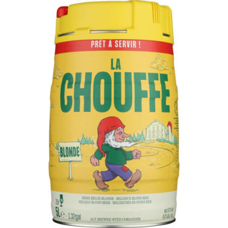 La Chouffe Blonde Belgian Beer Keg (5 Litres)