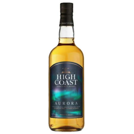 HIGH COAST AURORA 46° Single Malt from Sweden 70 cl