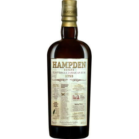 HAMPDEN 1753 Jamaican Rum 70 cl