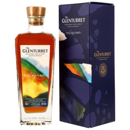 The GLENTURRET ECLOSION 70 cl Limited Edition Highlands Single Malt Scotch Whisky