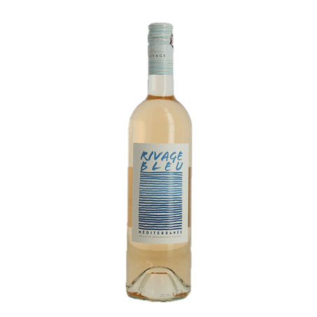 RIVAGE BLEU Rosé Wine 2025 75 cl IGP Méditerranée