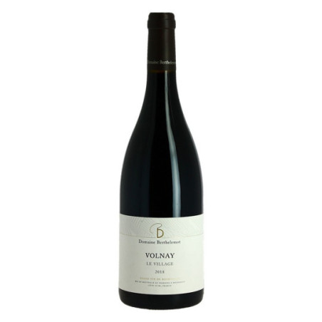 VOLNAY by Domaine Berthelmot Lieu dit le Village 2018 Red Burgundy wine