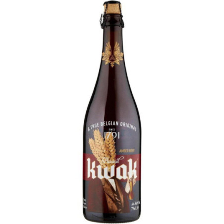 KWAK Belgian Amber Beer 75cl