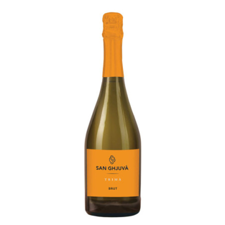 SAN GHJUVA TRIMA White Sparkling Wine, BRUT, 75 cl, by the Aghione Winery
