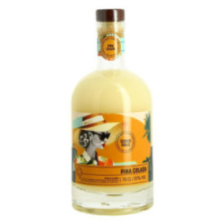RUM PUNCH Bottle Skull Pina...