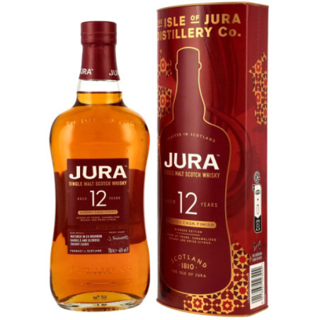JURA Distillery Whisky, 12 Years Old Oloroso Sherry Casks, 70 cl