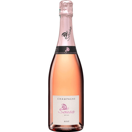 Champagne Rosé Champagne by de SOUSA Brut 75 cl Organic and Demeter