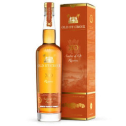 Old St Croix rum Vieux XO...
