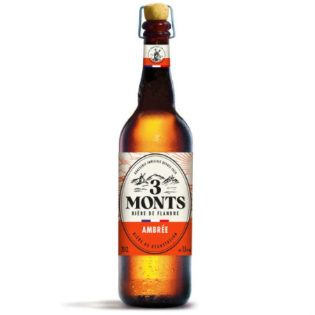 Amber Beer Trois Monts 75 cl