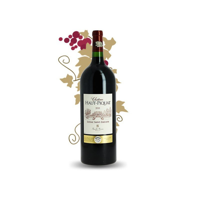 Chateau Haut Piquat Lussac St Emilion Magnum