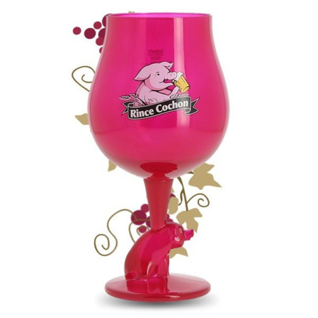 VERRE RINCE COCHON RGE  50 CL