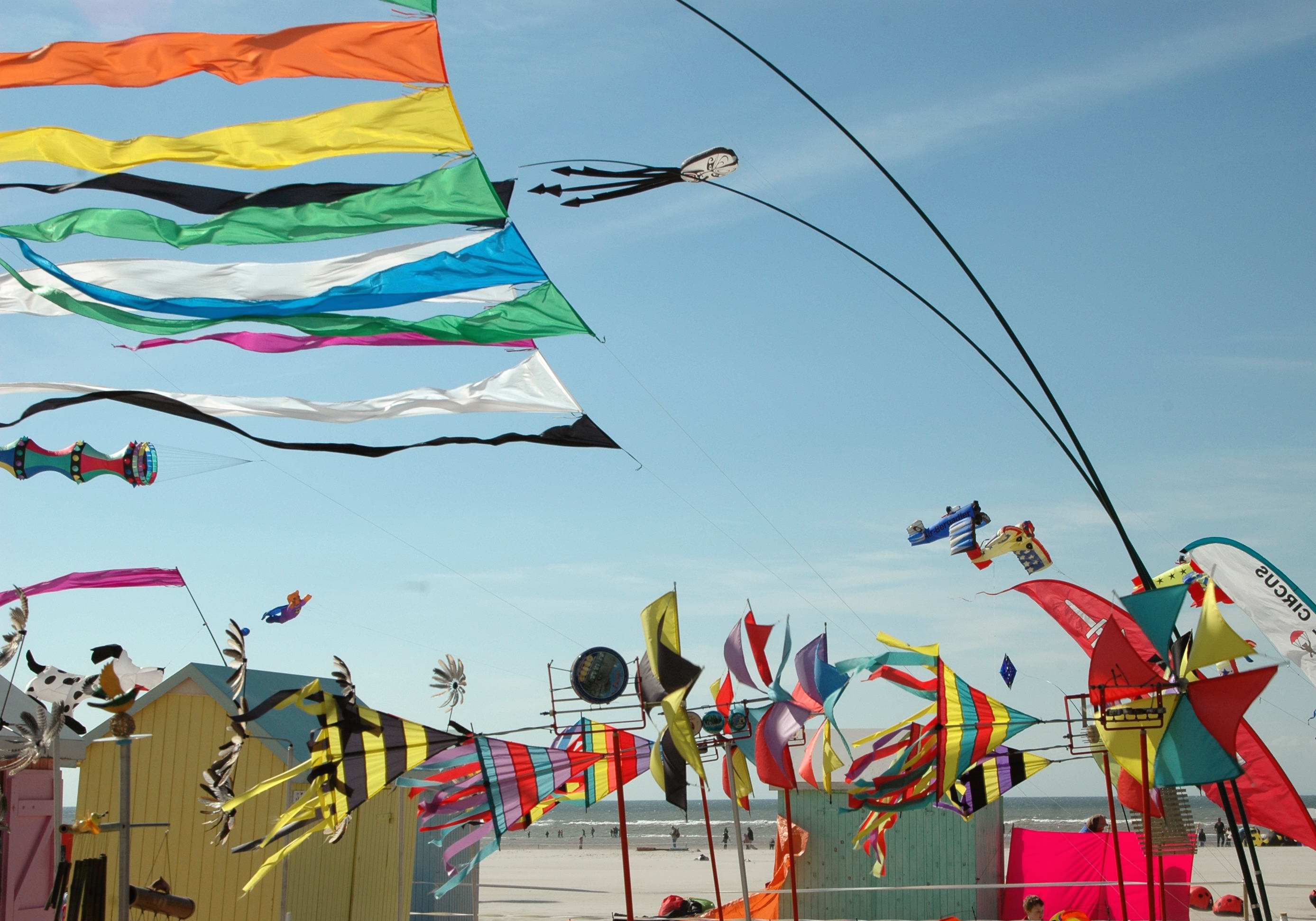 The Berck Kite Festival is held every year in April