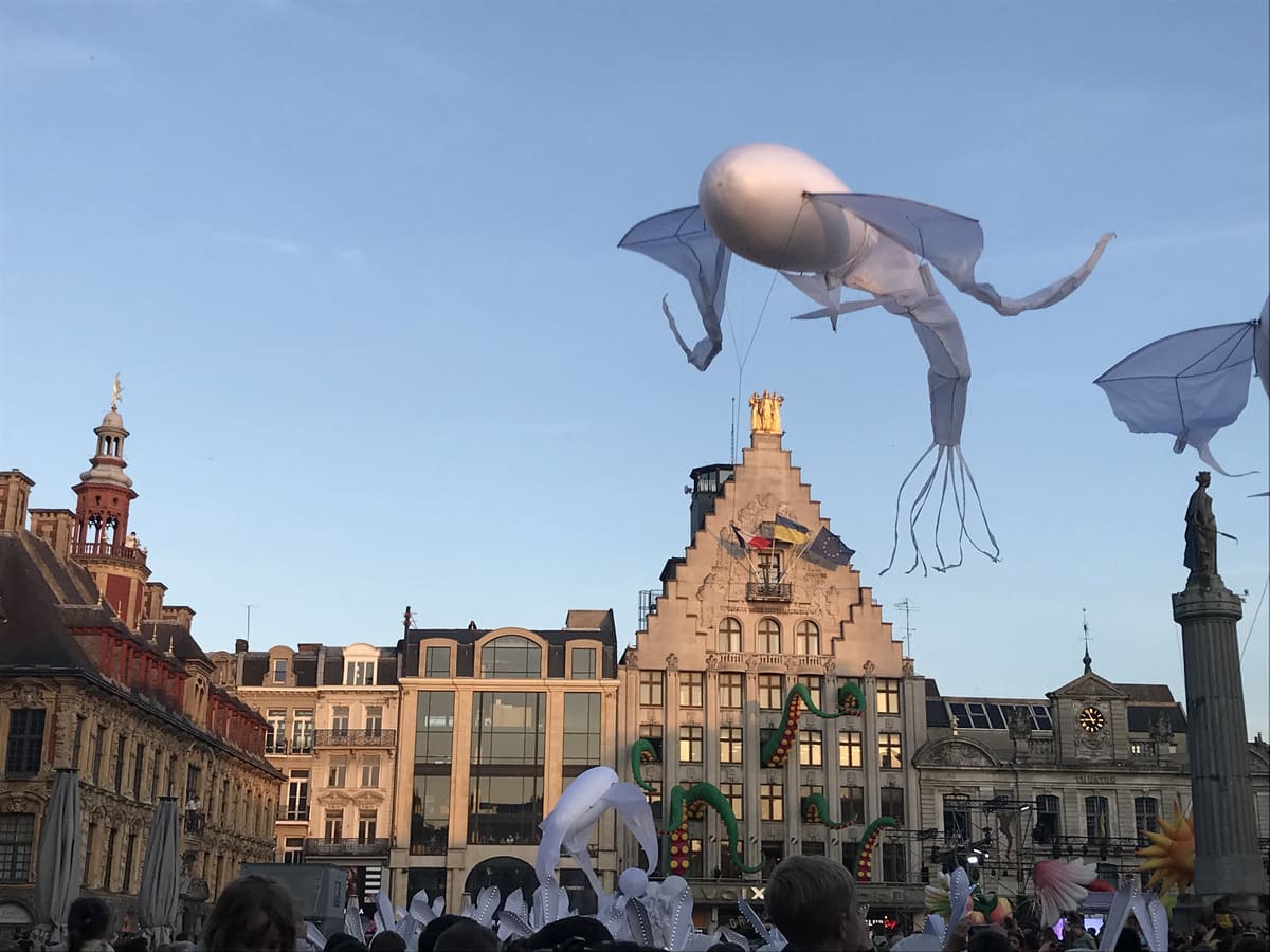 The main square in Lille